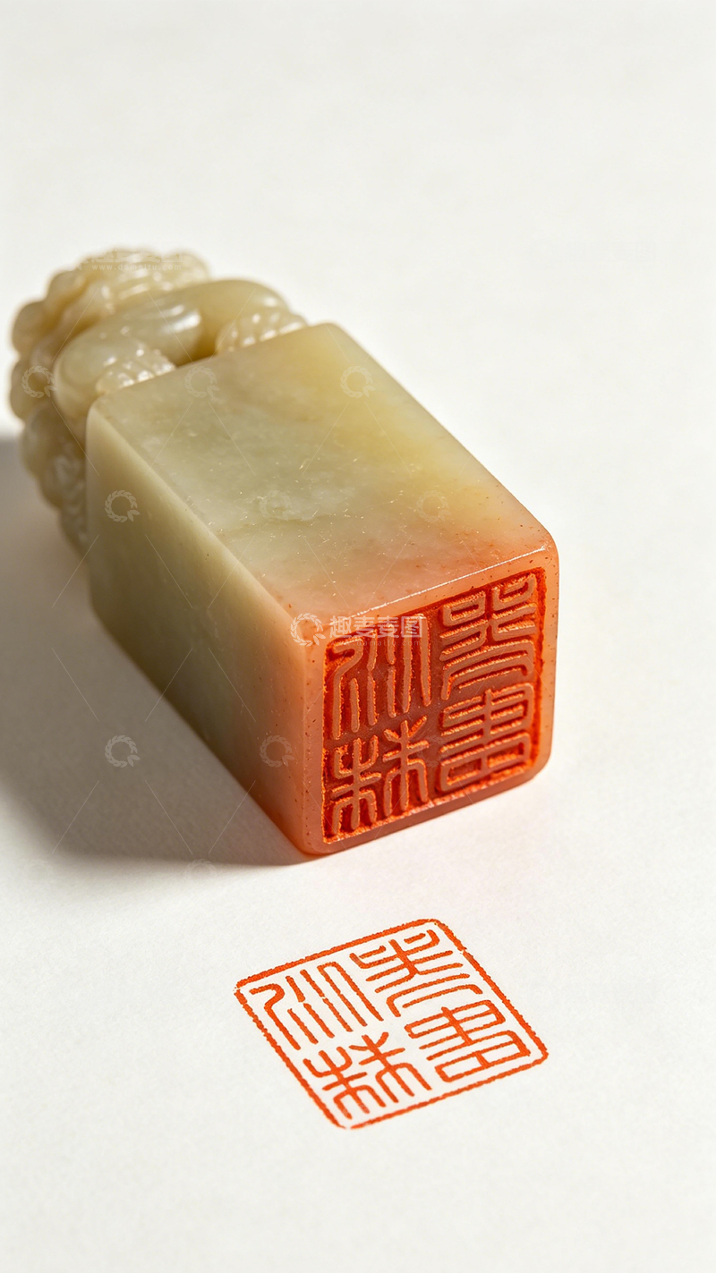 高清大图下载【趣麦麦图】-古韵篆刻印章艺术