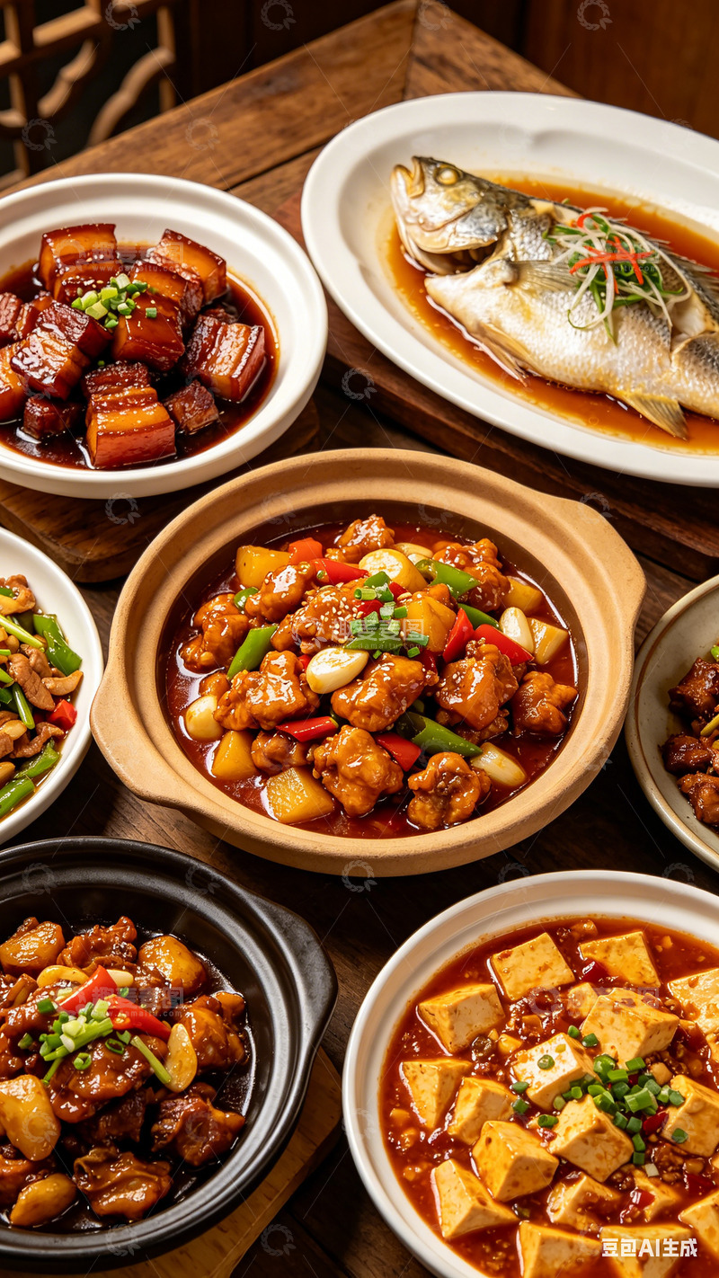 高清大图下载【趣麦麦图】中式美食大赏