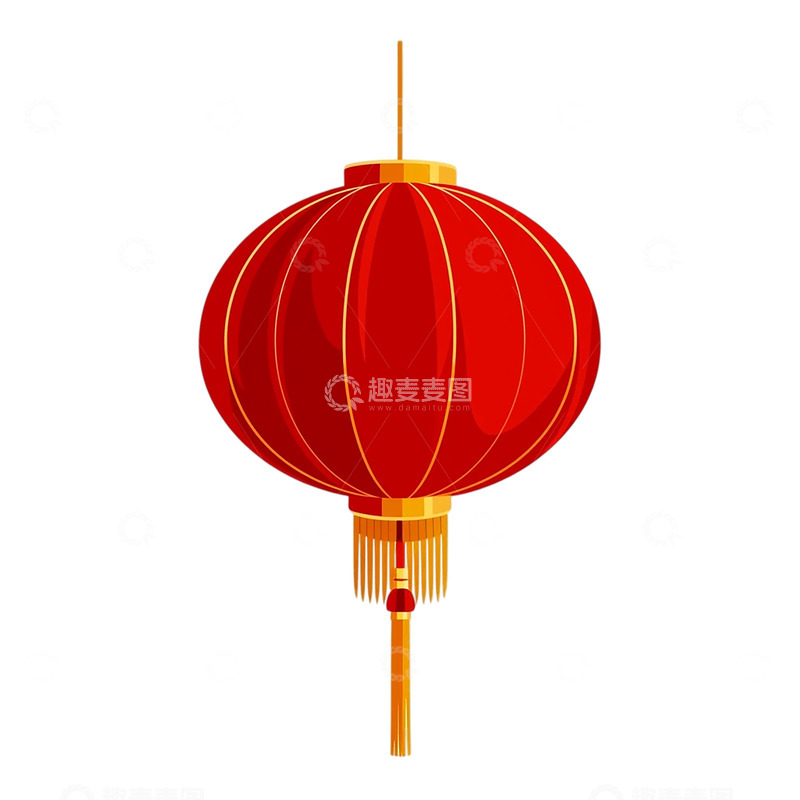 高清大图下载【趣麦麦图】红色灯笼的温暖光晕