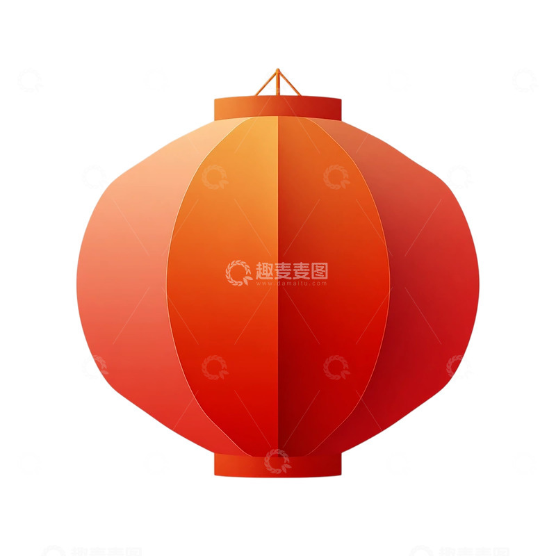 高清大图下载【趣麦麦图】红色灯笼的现代艺术韵味