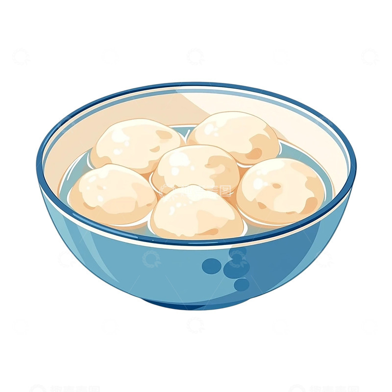 高清大图下载【趣麦麦图】细腻糯米球的甜蜜时光