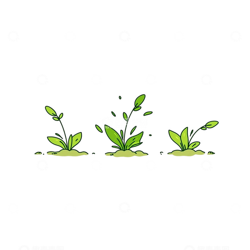 高清大图下载【趣麦麦图】春日萌芽之韵律