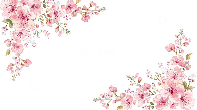 高清大图下载【趣麦麦图】春花角落的梦幻盛宴