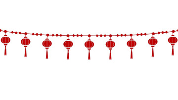 灯笼流苏的绚丽交响曲