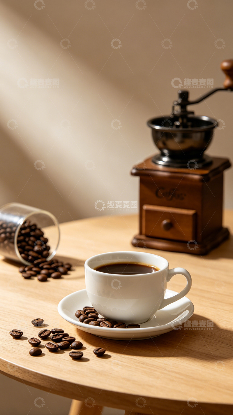 高清大图下载【趣麦麦图】复古咖啡静物摄影