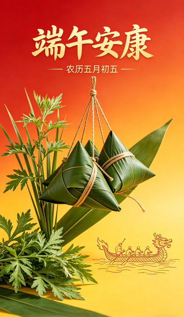 端午安康节日祝福图片