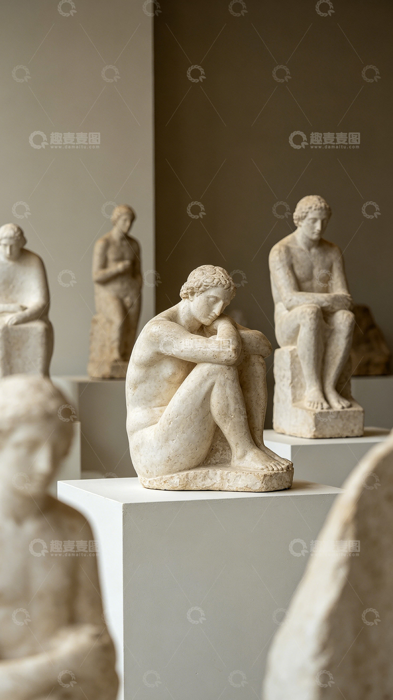 高清大图下载【趣麦麦图】古典雕塑艺术展览