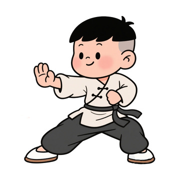 手绘卡通暑假兴趣班免抠元素