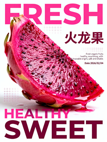 火龙果新鲜健康甜