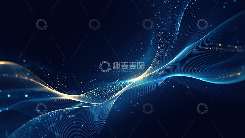 高清大图下载【趣麦麦图】数字流光的奇幻旅程