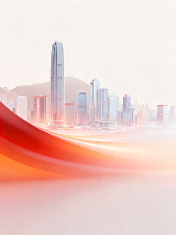 半透明磨砂玻璃材质城市建筑背景4