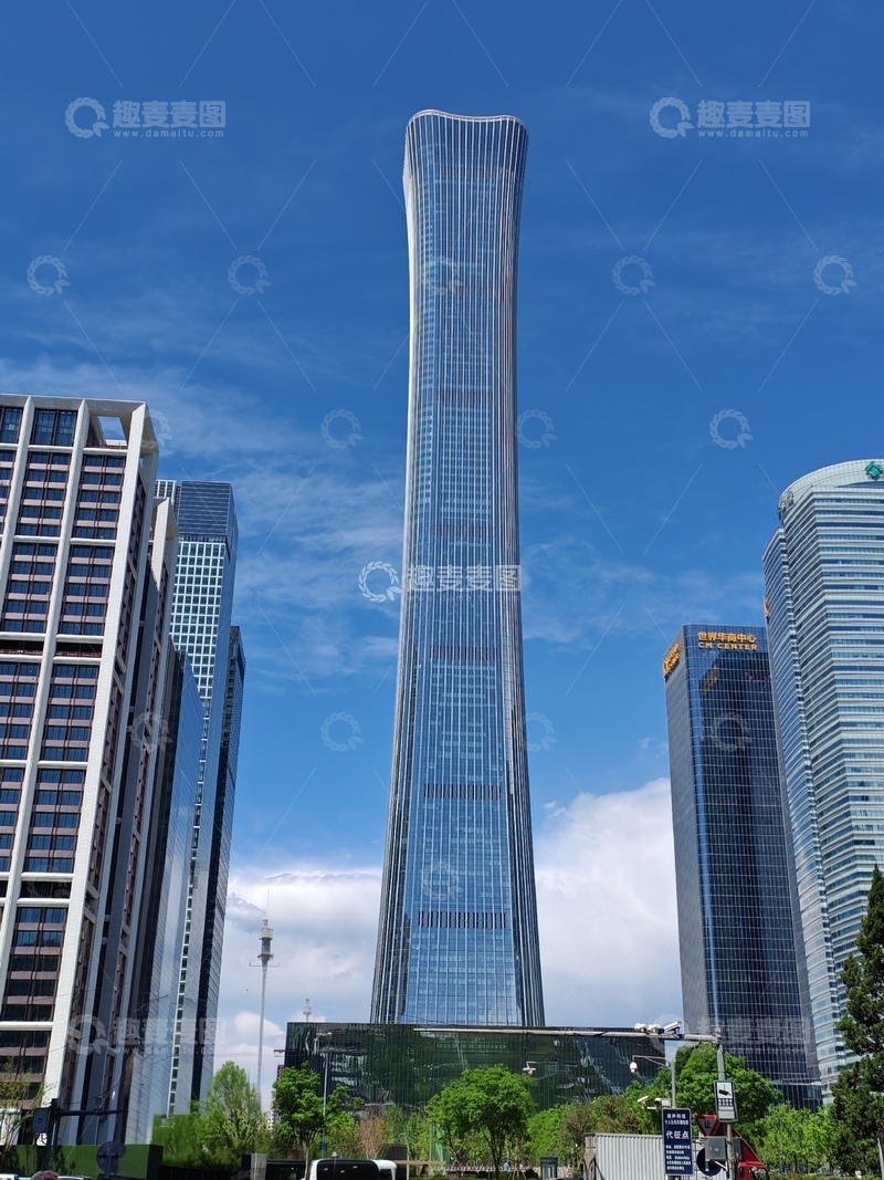 高清大图下载【趣麦麦图】现代都市高楼大厦景观