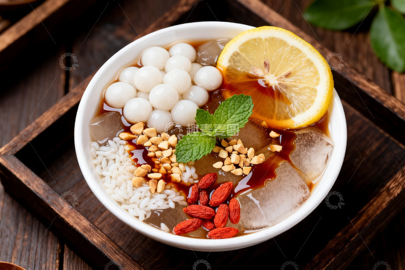 高清大图下载【趣麦麦图】夏季特色凉粉清凉饮品6