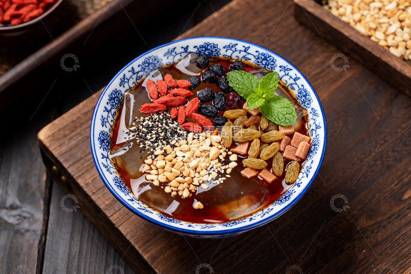 高清大图下载【趣麦麦图】夏季特色凉粉清凉饮品2