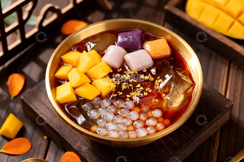 高清大图下载【趣麦麦图】夏季特色凉粉清凉饮品5
