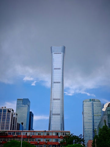 都市高楼蓝天建筑风光
