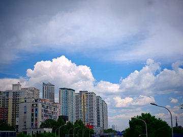 都市云景高楼大厦摄影