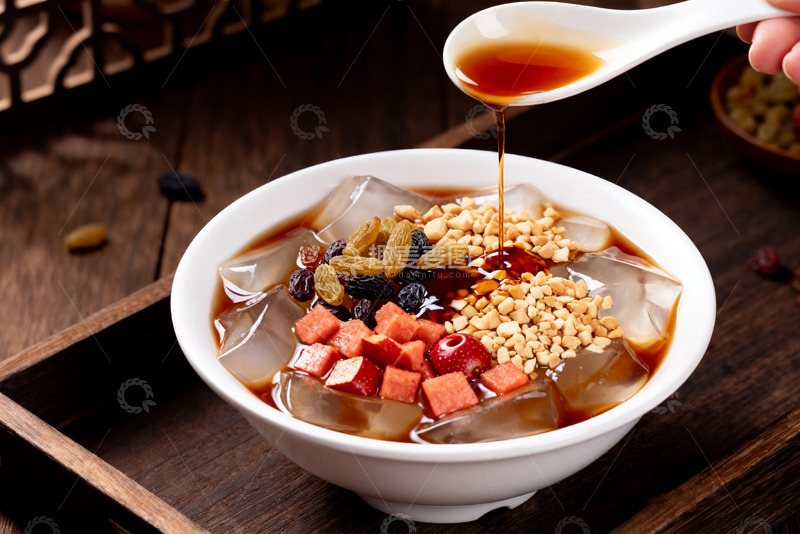 高清大图下载【趣麦麦图】-水果杂锦冰粉2