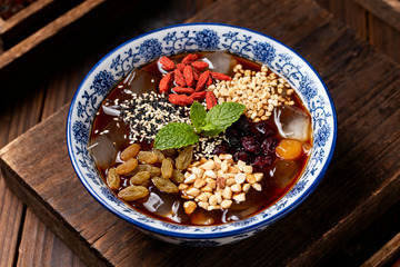 水果冰粉凉粉糖水