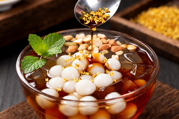 凉粉糖水水果冰粉7