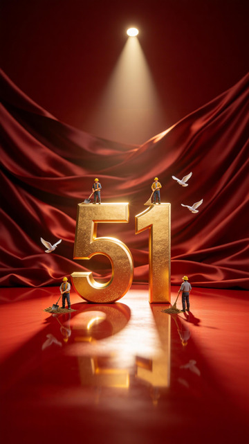 神圣感舞台绸带立体51海报4