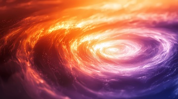 螺旋星系宇宙科幻特效