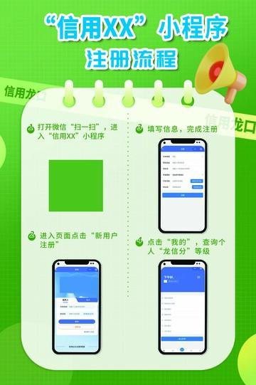 信用XX小程序注册指南