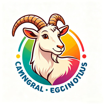 卡通山羊LOGO设计