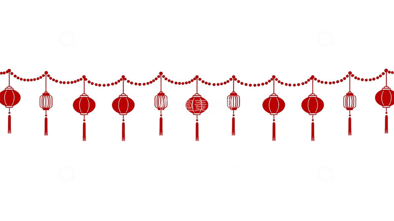 高清大图下载【趣麦麦图】-灯笼流苏的华丽梦境