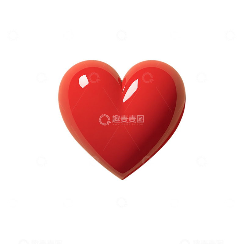 高清大图下载【趣麦麦图】心跳律动的深情符号
