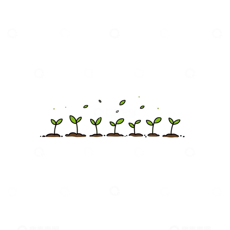 高清大图下载【趣麦麦图】春意盎然萌芽生长的奇迹
