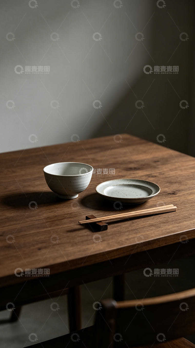 高清大图下载【趣麦麦图】简约风餐具摆设