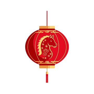 红色灯笼中隐藏的马的传说