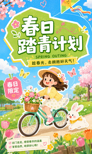 春日限定踏青计划