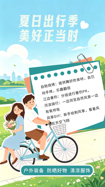 夏日出行季美好正当时