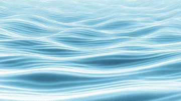 波浪交错的奇幻世界