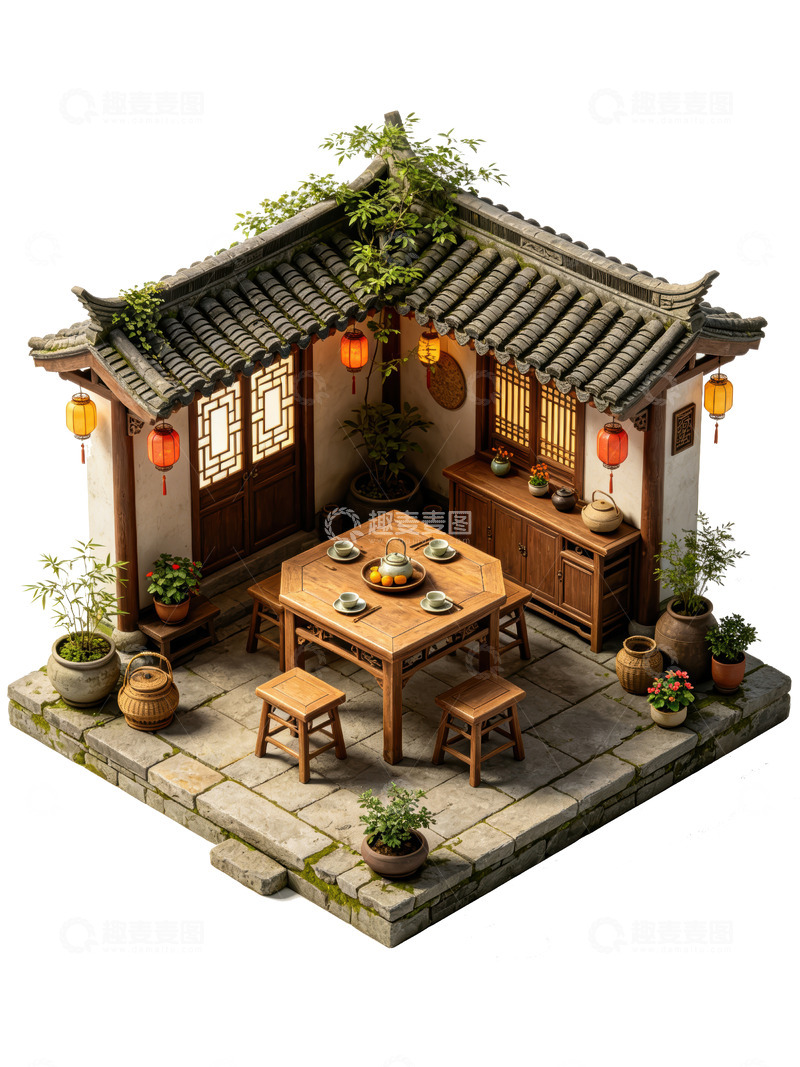 高清大图下载【趣麦麦图】古韵，精微，烟火