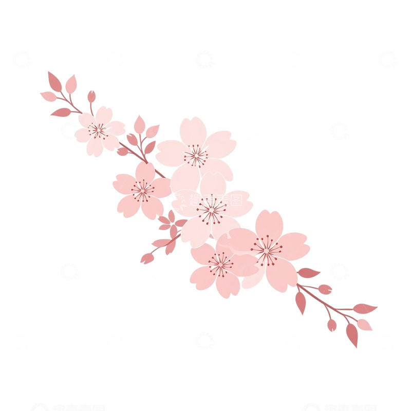 高清大图下载【趣麦麦图】粉色花海浪漫缤纷