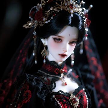 复古系ins风简约版人偶手办梦幻系8