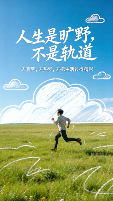 人生是旷野不是轨道