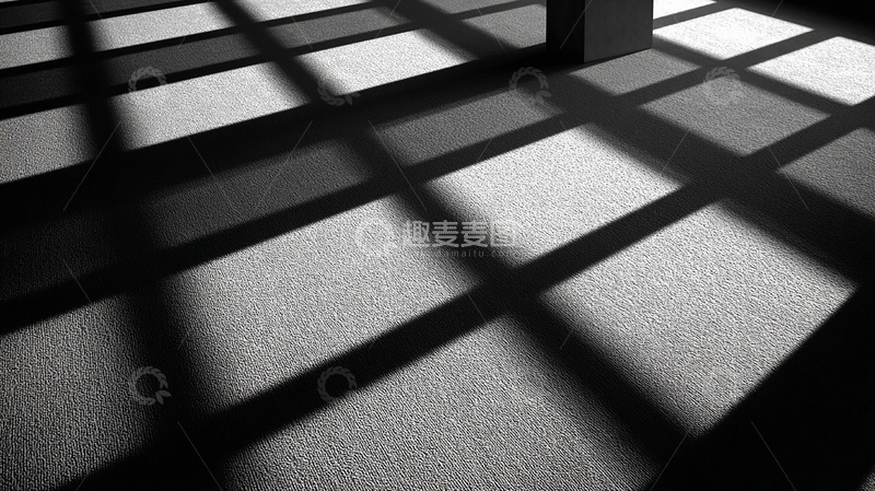 高清大图下载【趣麦麦图】阴影绘制的空间艺术