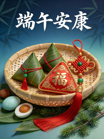粽子福袋海报