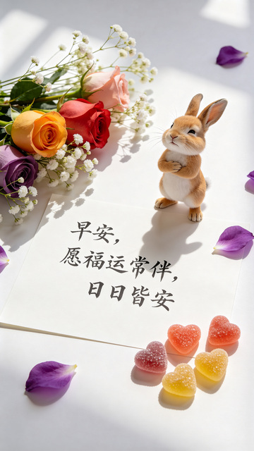 满天星玫瑰花卉