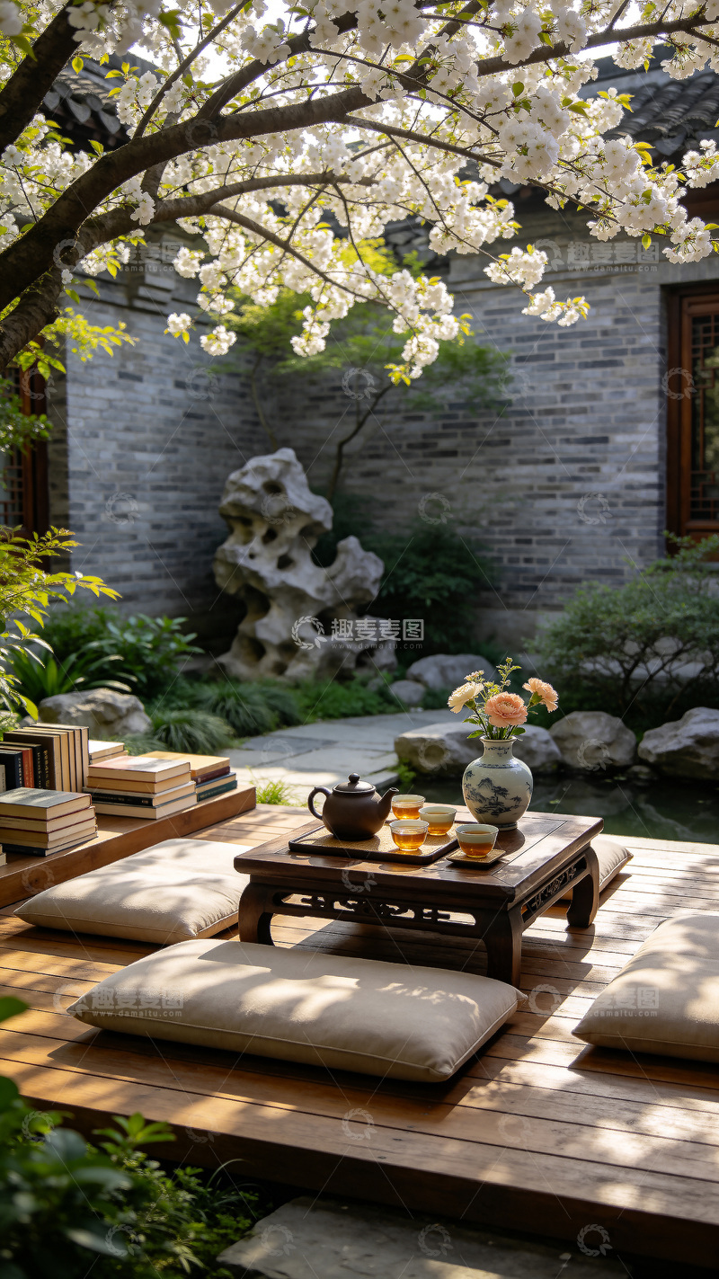 高清大图下载【趣麦麦图】树枝洒下的斑驳阳光