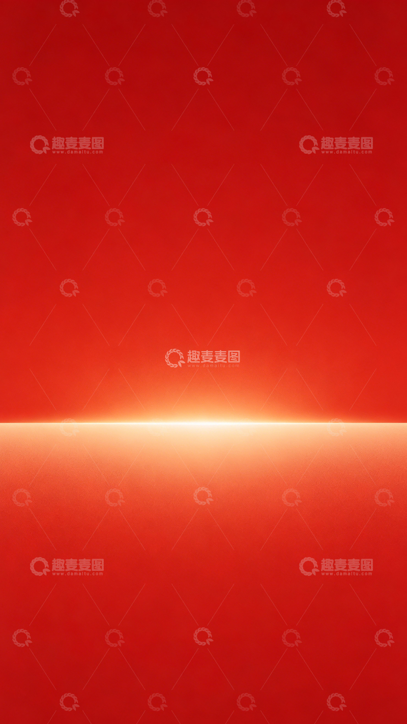 高清大图下载【趣麦麦图】-渐变红背景简约设计
