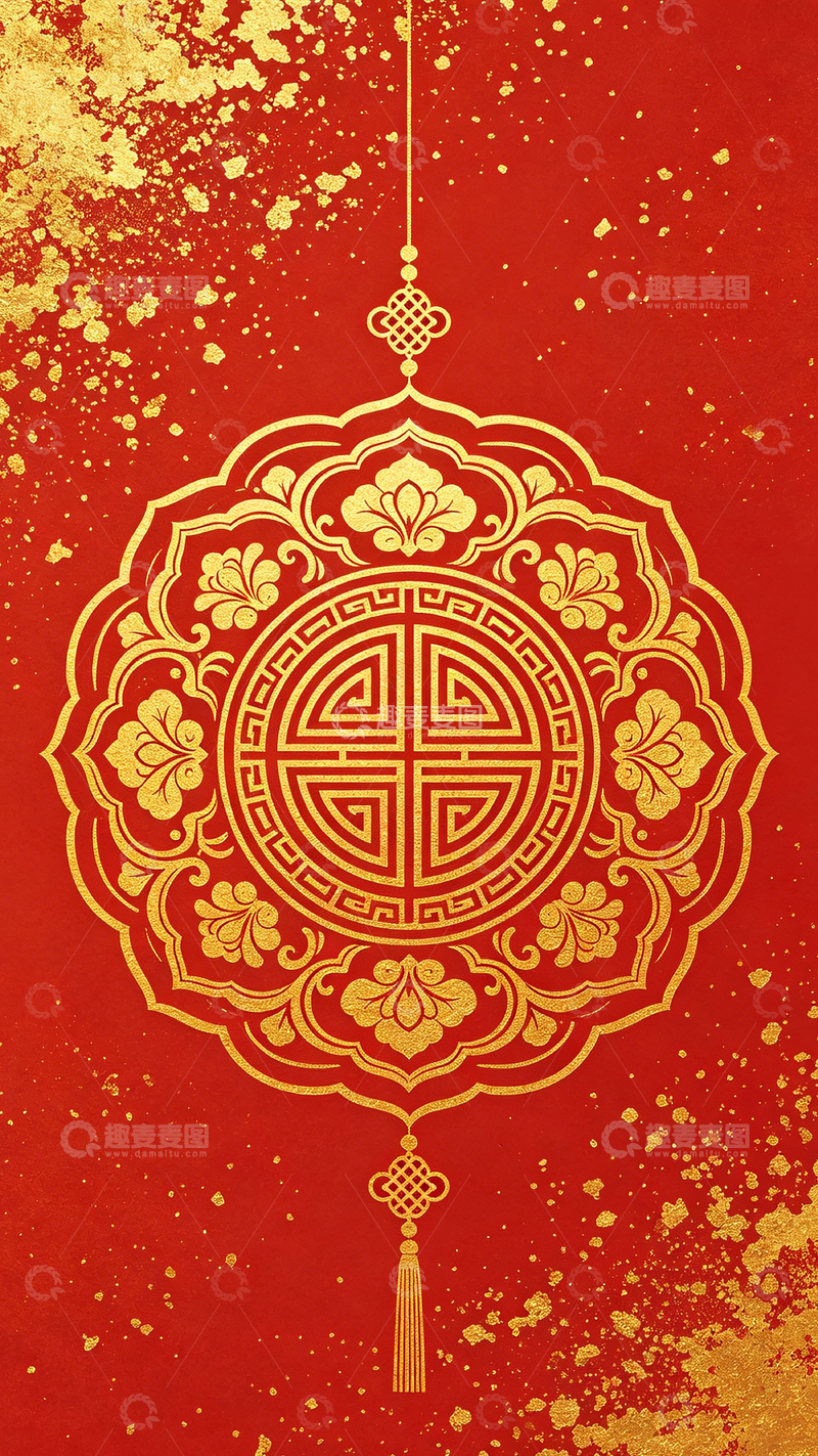高清大图下载【趣麦麦图】传统中国风吉祥图案设计素材