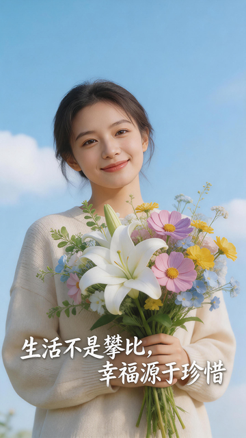 色彩斑斓的混搭花束