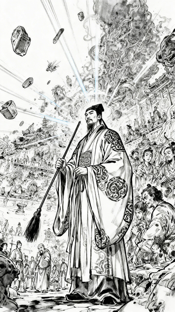 古风神话人物插画
