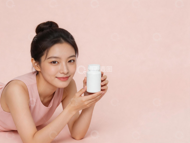 高清大图下载【趣麦麦图】电商罐装产品模特图3