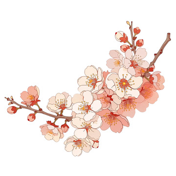 春日梦幻杏花绽放奇观